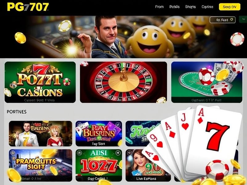 Welcome to PG777.com, your premier destination for thrilling online casino games. Enjoy 24/7 access to slots, poker, blackjack, and more with generous bonuses and top-tier security.